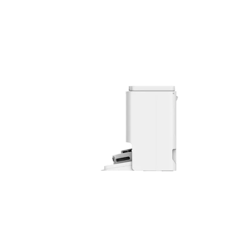 Robot aspirador EZVIZ RS20 Pro — Li‑Ion 5200 mAh, 220 min de autonomía, 7200 Pa de potencia de succión, base de autovaciado, navegación LiDAR, bolsa de polvo 0,35 L, función de fregado, blanco