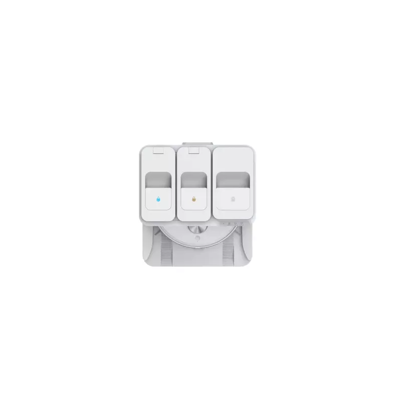 Robot aspirador EZVIZ RS20 Pro — Li‑Ion 5200 mAh, 220 min de autonomía, 7200 Pa de potencia de succión, base de autovaciado, navegación LiDAR, bolsa de polvo 0,35 L, función de fregado, blanco