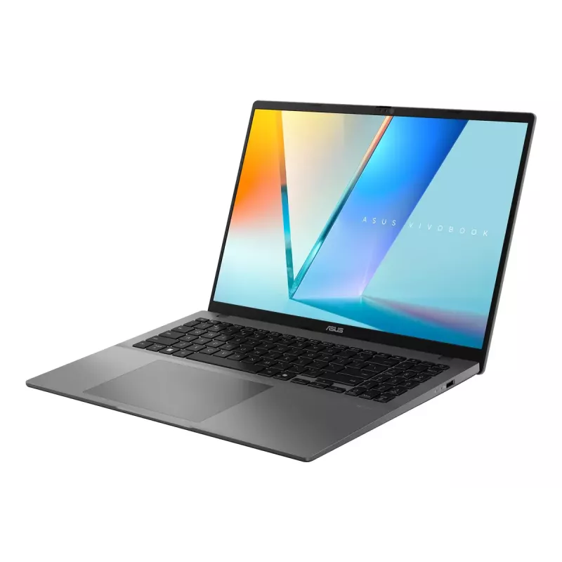 Portátil ASUS Vivobook S16 M3607HA-RP011W — 16 inch WUXGA, AMD Ryzen 5 220, 16 GB DDR5, 512 GB SSD, Windows 11 Home, Gris