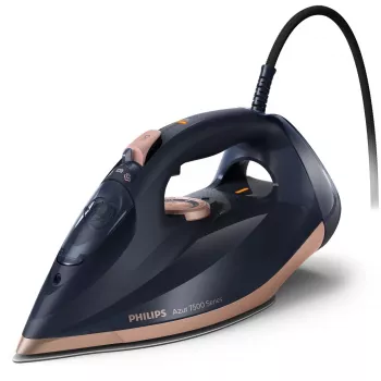 Plancha de vapor y en seco Philips DST7510/80 — 3200 W, suela SteamGlide Elite, depósito 0,3 l, cable 2 m, 1,669 kg, negra