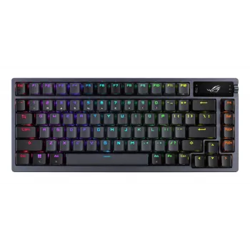 Teclado mecánico inalámbrico ASUS ROG Azoth negro — modelo 90MP0316-BKUA01, retroiluminación RGB