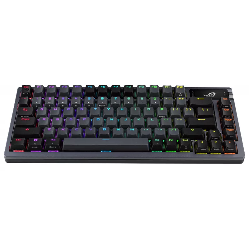 Teclado mecánico inalámbrico ASUS ROG Azoth negro — modelo 90MP0316-BKUA01, retroiluminación RGB