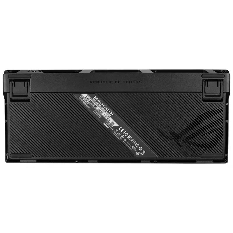 Teclado mecánico inalámbrico ASUS ROG Azoth negro — modelo 90MP0316-BKUA01, retroiluminación RGB