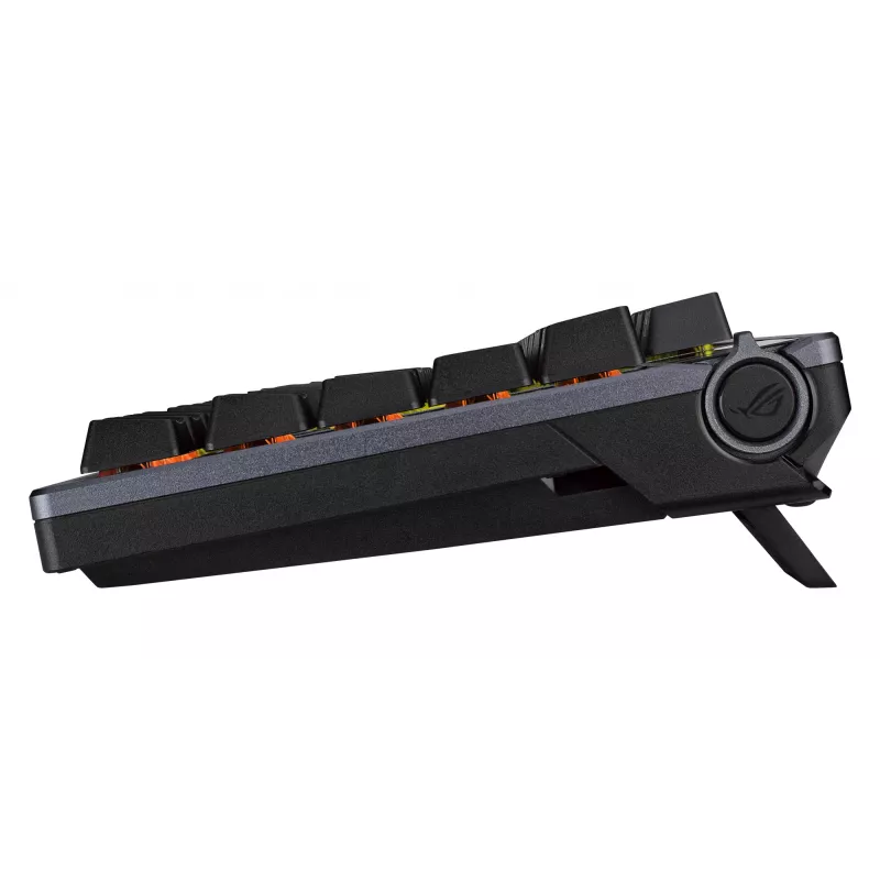 Teclado mecánico inalámbrico ASUS ROG Azoth negro — modelo 90MP0316-BKUA01, retroiluminación RGB