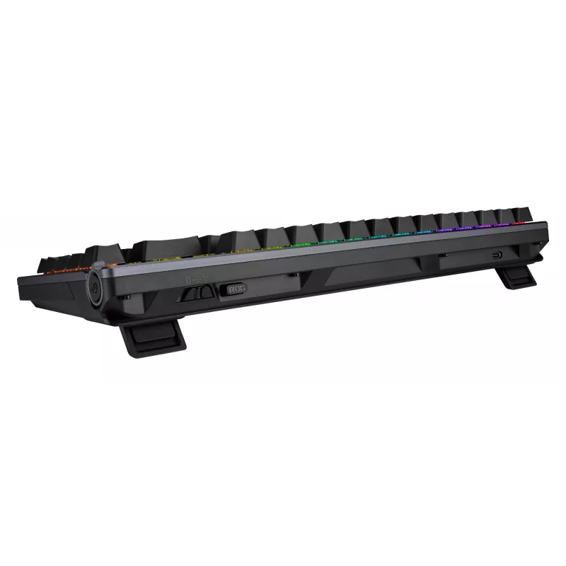 Teclado mecánico inalámbrico ASUS ROG Azoth negro — modelo 90MP0316-BKUA01, retroiluminación RGB
