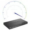 Switch administrado apilable L3 D-Link DXS-3410-32XY/E, 24x 10GBASE-T + 4x SFP+ + 4x SFP28