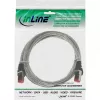 Cable de red Ethernet InLine Cat.6 S/FTP PiMF 250MHz RJ-45–RJ-45 PVC transparente 5 m