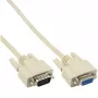Cable VGA InLine 17732 15 HD conector macho hembra beige 2 m