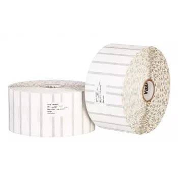 Zebra 8000D Jewelry etiqueta autoadhesiva blanca