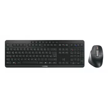 Teclado y ratón CHERRY Stream desktop ultimate Home/Office USB + RF Wireless + Bluetooth QWERTZ alemán negro
