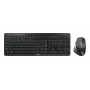 Teclado y ratón CHERRY Stream desktop ultimate Home/Office USB + RF Wireless + Bluetooth QWERTZ alemán negro