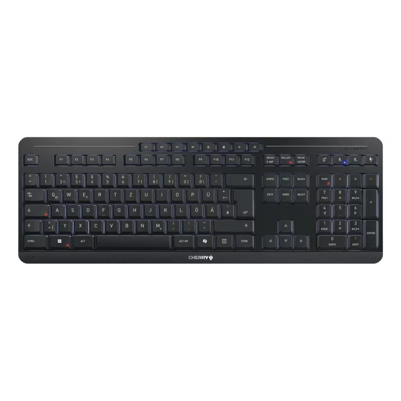 Teclado y ratón CHERRY Stream desktop ultimate Home/Office USB + RF Wireless + Bluetooth QWERTZ alemán negro
