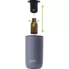 Difusor de aromas InLine para casa y coche, sin agua, luz ambiental, batería recargable (40141)