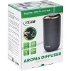 Difusor de aromas InLine para casa y coche, sin agua, luz ambiental, batería recargable (40141)