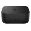 Base de acoplamiento HP USB-C 100W G6 Dock SmartBuy — USB-C 100W, negro azabache, 121×121×51 mm