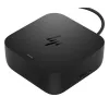 Base de acoplamiento HP USB-C 100W G6 Dock SmartBuy — USB-C 100W, negro azabache, 121×121×51 mm