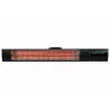 Calefactor infrarrojo SUNRED RD-DARK-20, 2000 W, montaje en pared, IP55, negro