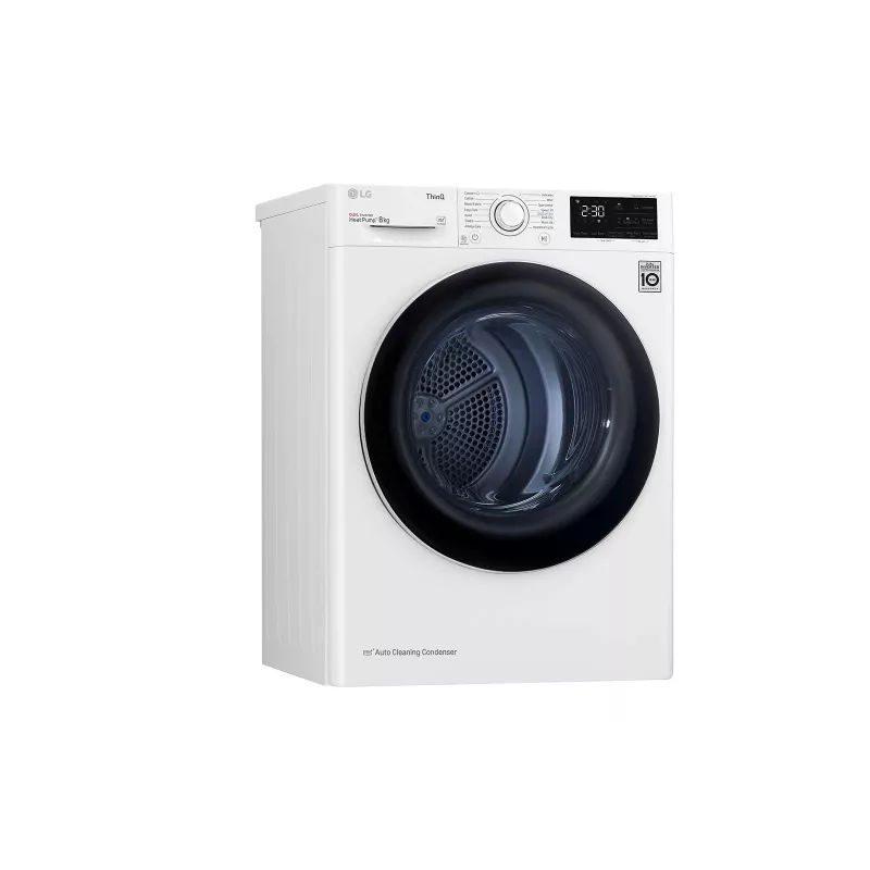 LG RH80V3AV6N secadora con bomba de calor independiente carga frontal 8 kg blanca