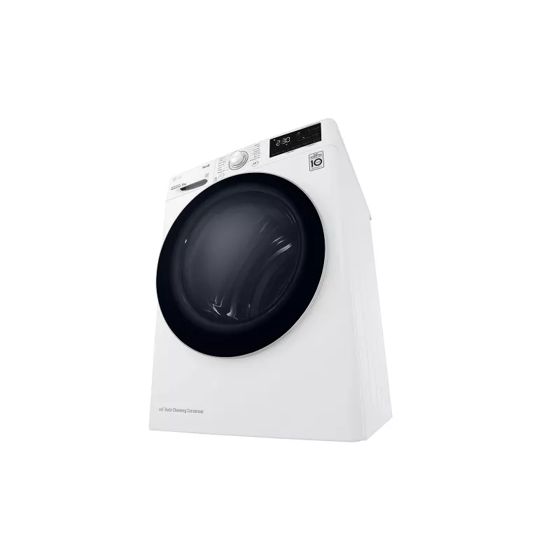 LG RH80V3AV6N secadora con bomba de calor independiente carga frontal 8 kg blanca