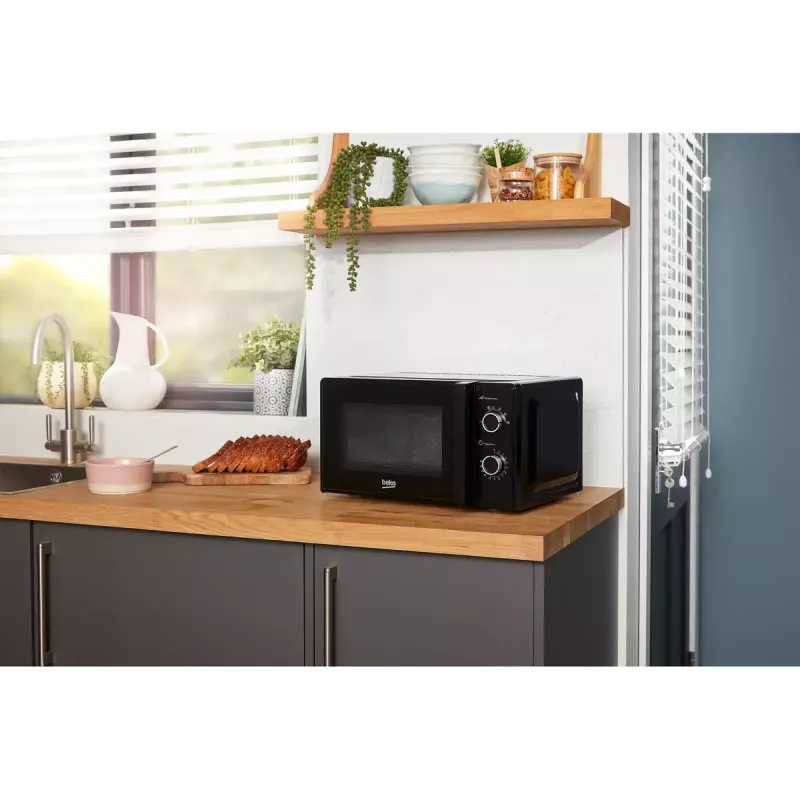 Beko MOC20100BFB microondas solo negro encimera 20 L 700 W