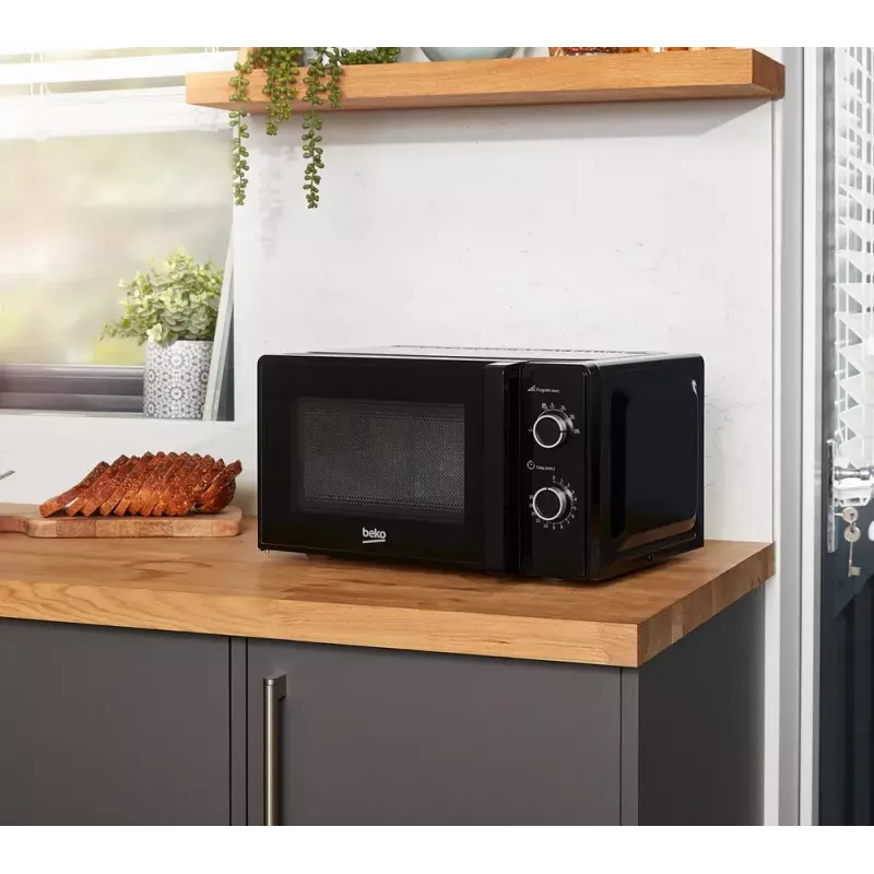 Beko MOC20100BFB microondas solo negro encimera 20 L 700 W