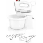 Batidora de mano Bosch MFQ2600G con soporte y bol 375 W blanca