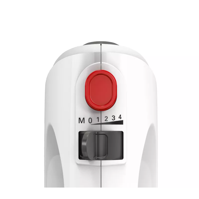 Batidora de mano Bosch MFQ2600G con soporte y bol 375 W blanca