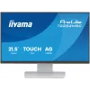 Monitor IIYAMA ProLite T2252MSC-W2AG 54,5 cm (21,4 inch) Full HD 1920x1080 LCD táctil, 5 ms, USB 3.2 Hub, altavoces, VESA, blanco