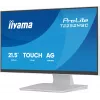 Monitor IIYAMA ProLite T2252MSC-W2AG 54,5 cm (21,4 inch) Full HD 1920x1080 LCD táctil, 5 ms, USB 3.2 Hub, altavoces, VESA, blanco