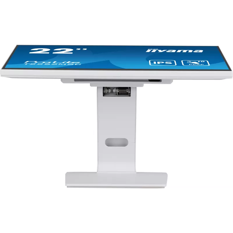 Monitor IIYAMA ProLite T2252MSC-W2AG 54,5 cm (21,4 inch) Full HD 1920x1080 LCD táctil, 5 ms, USB 3.2 Hub, altavoces, VESA, blanco