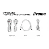 Monitor táctil LCD IIYAMA ProLite T2752MSC-W1AG 27 inch 1920 x 1080 Full HD blanco, 5 ms, USB 3.2 Gen1, altavoces, VESA