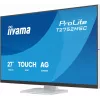 Monitor táctil LCD IIYAMA ProLite T2752MSC-W1AG 27 inch 1920 x 1080 Full HD blanco, 5 ms, USB 3.2 Gen1, altavoces, VESA