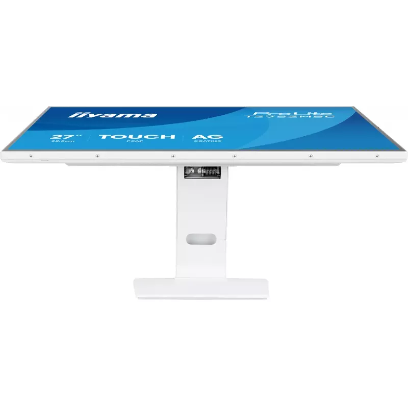Monitor táctil LCD IIYAMA ProLite T2752MSC-W1AG 27 inch 1920 x 1080 Full HD blanco, 5 ms, USB 3.2 Gen1, altavoces, VESA