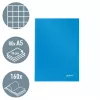Leitz Notebook Solid Hardcover A5 cuadriculado 90 g/m² 80 hojas, liso, azul, A5, 80 hojas, brillante, 80 g/m²