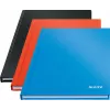 Leitz Notebook Solid Hardcover A5 cuadriculado 90 g/m² 80 hojas, liso, azul, A5, 80 hojas, brillante, 80 g/m²