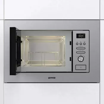 Gorenje BM201AG1X microondas con grill de acero inoxidable para empotrar 20 L 800 W
