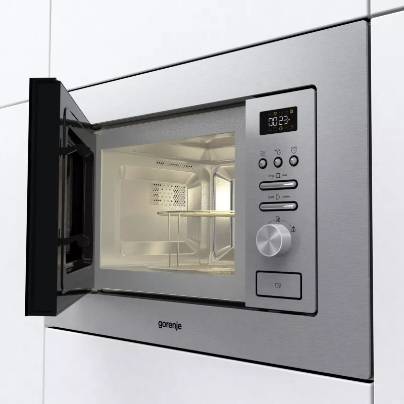 Gorenje BMI201AG1X microondas combinado de acero inoxidable para empotrar 20 L 800 W
