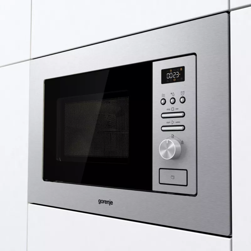 Gorenje BMI201AG1X microondas combinado de acero inoxidable para empotrar 20 L 800 W