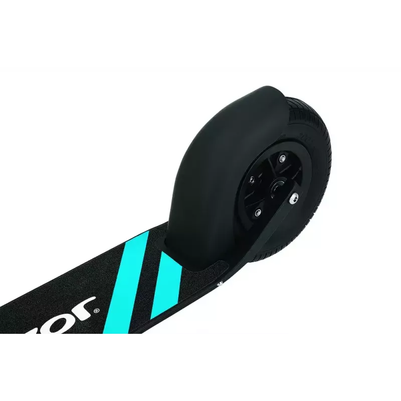 Patinete Razor A5 Air — adultos, plataforma de aluminio, ruedas inflables de 20 cm, plegable, carga máx. 100 kg, negro