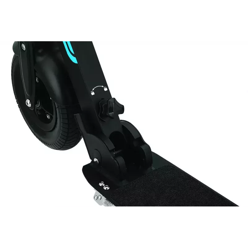 Patinete Razor A5 Air — adultos, plataforma de aluminio, ruedas inflables de 20 cm, plegable, carga máx. 100 kg, negro