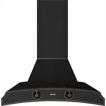 Gorenje DK63MCLB montaje en pared negro 621 m³/h
