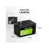 Batería industrial recargable Green Cell LFPGC12V10AH 12,8 V 10 Ah LiFePO4, 155 x 100 x 100 mm, 2 kg