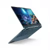 Portátil 2 en 1 Lenovo Yoga 7 14 inch OLED táctil, Ryzen AI 5 340, 16 GB LPDDR5, 512 GB SSD, Radeon 840M, 70 Wh, Tidal Teal
