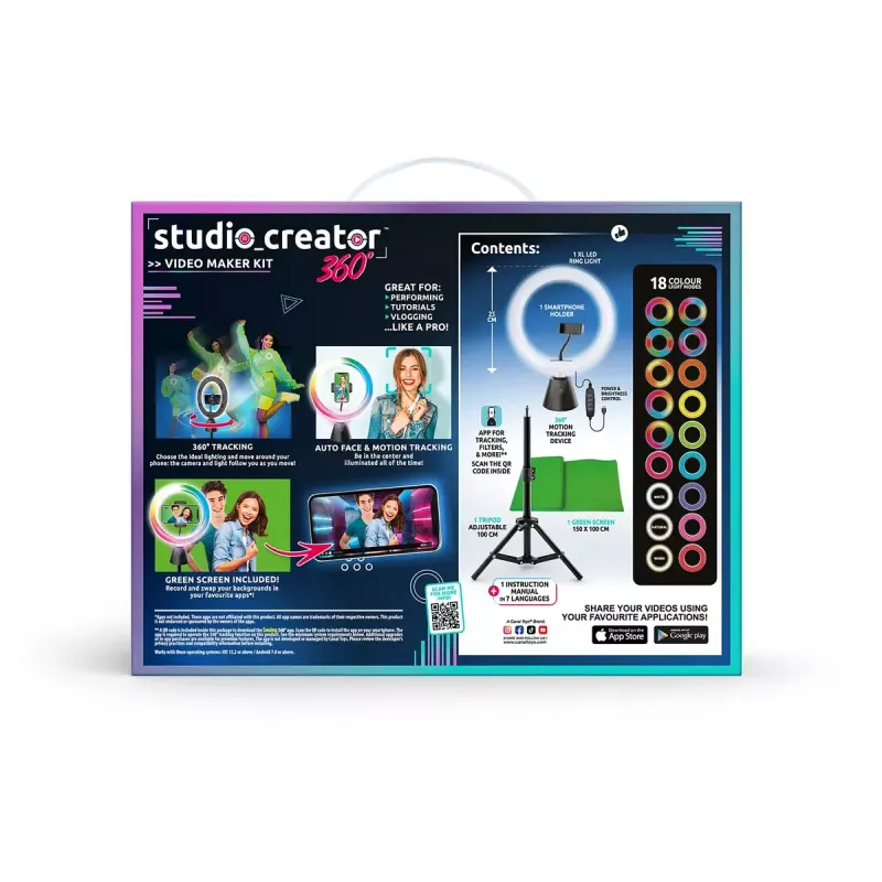 Rotating Studio Canal Toys INF028CL 360 Degrees — set de manualidades giratorio Canal Toys para niños