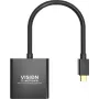 Adaptador de cable de vídeo Mini DisplayPort a VGA Vision TC-MDPVGA/BL