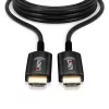 Lindy cable HDMI híbrido de fibra óptica Ultra High Speed de 10 m, 10 m, HDMI tipo A (estándar), HDMI tipo A (estándar), 48 Gbit/s, Audio Return Channel (ARC), negro