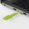 Bloqueador de puerto RJ-45 Lindy (sin llave) – pack de 20, verde
