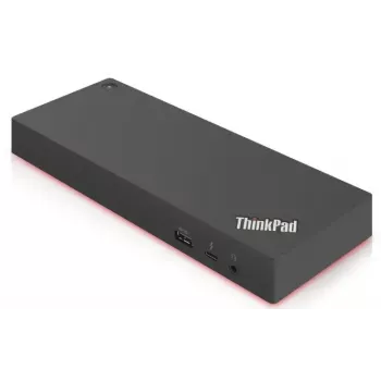 Lenovo 40AN0135DK estación de acoplamiento/replicador de puertos para portátil con cable Thunderbolt 3 negro