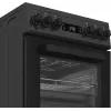 Whirlpool W5V8LCSA cocina independiente eléctrica con placa vitrocerámica antracita