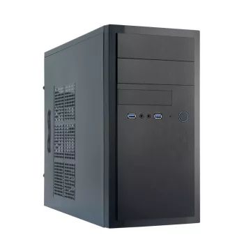 Chieftec HT-01B-OP caja de ordenador minitorre negra